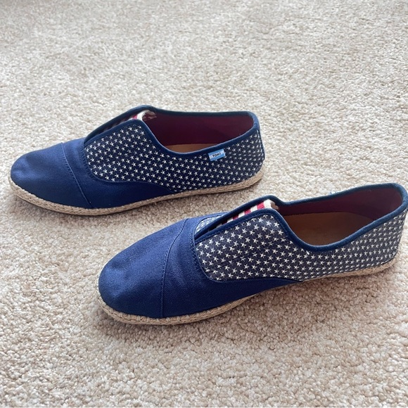 Toms Palmera Americana Canvas shoes sz 10 - Picture 4 of 8